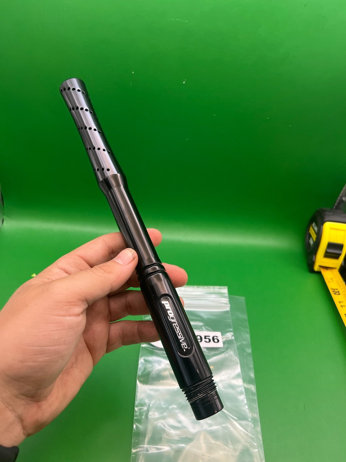 Ion Luxe Smart Parts Progressive Barrel 12" .693 Black - used paintball barrel - black