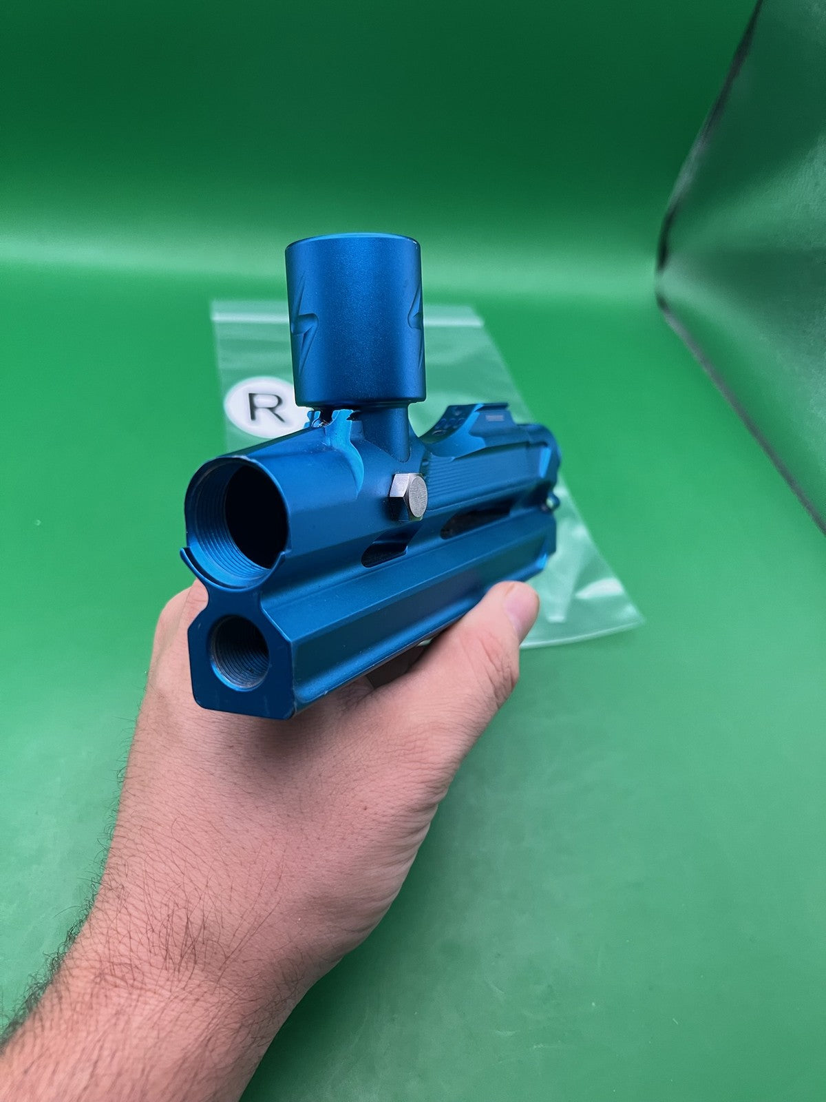 WDP Angel Autococker Superbolt Body Blue Anodized Milled Aluminum