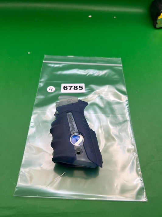 Dye Sticky Grips Blue Black Two Piece Rubber Grip Panels