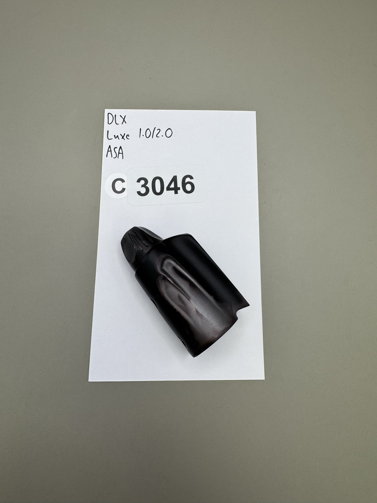 DLX Luxe 1.0/2.0 ASA Black Paintball On/Off Air Source Adapter