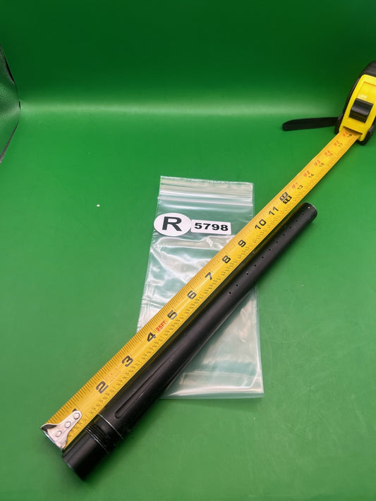 Empire Black Autococker 12" .691 Black - used paintball barrel tip - black