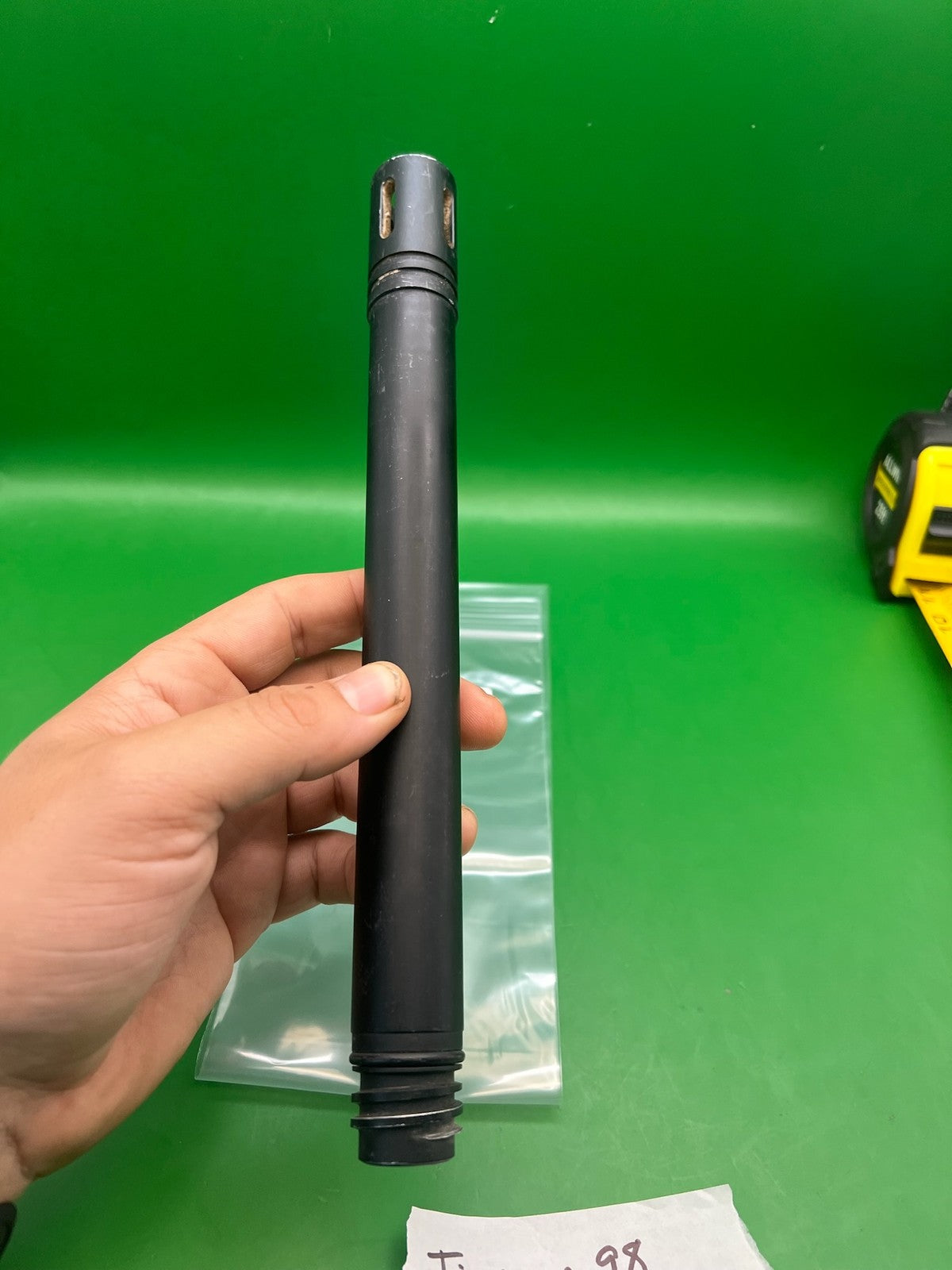 Tippmann 98 Barrel 12" Black - used paintball barrel - black