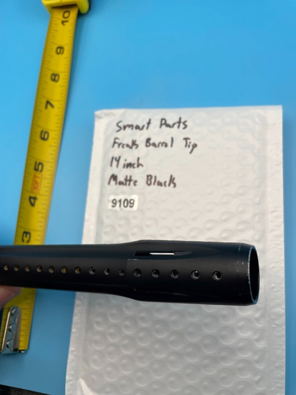 Smart Parts Freak Paintball Barrel Tip 14 inch Matte Black