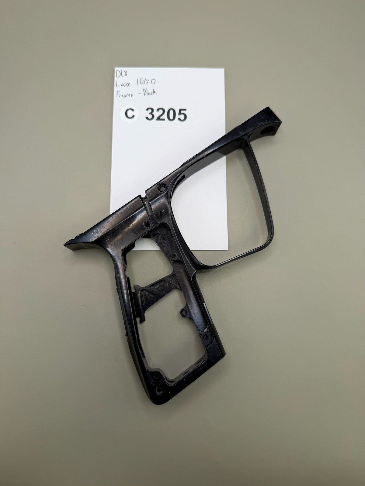 DLX Luxe 1.0/2.0 Paintball Frame Black