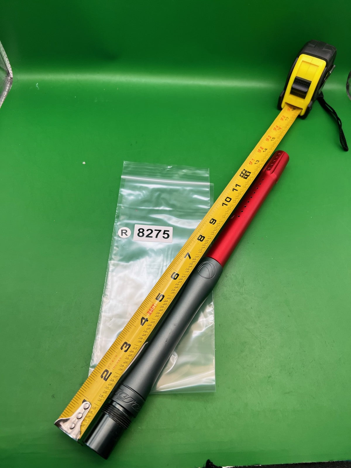 Dye Ultralite (UL) Paintball Barrel 14" 0.686 AC Thread - Grey/Red