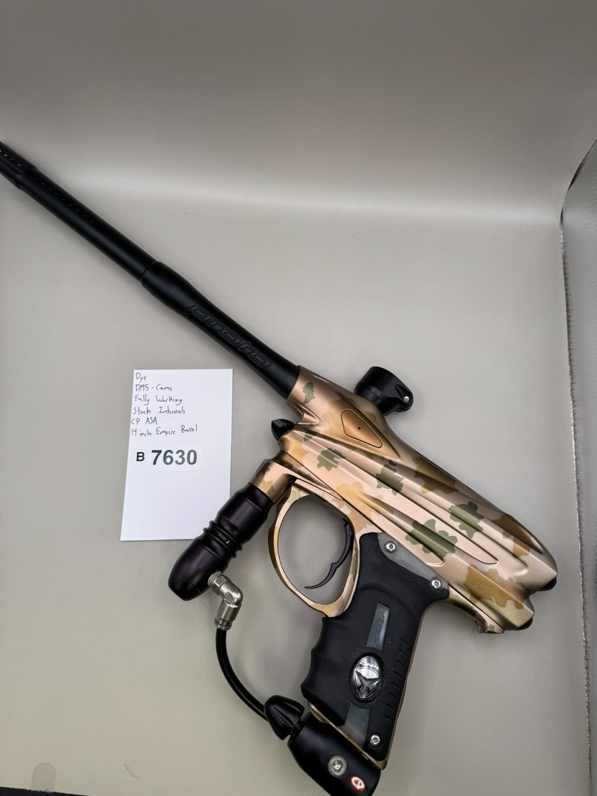 Dye DM5 - Camo - Paintball Marker Fully Working