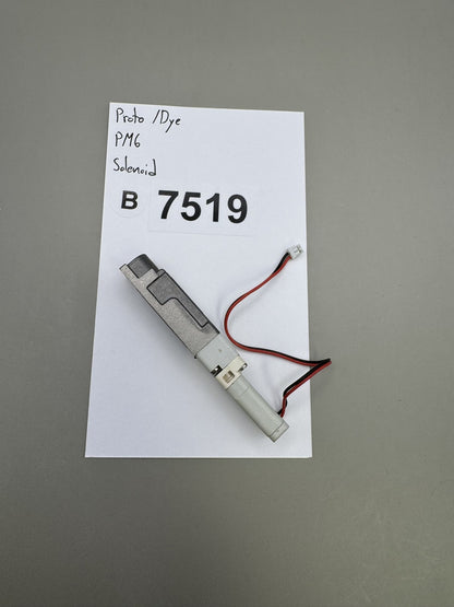 Proto / Dye PM6 Solenoid Silver