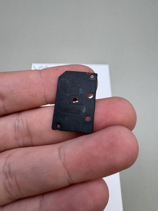 WDP Angel IR3 Speed Solenoid Gasket Black