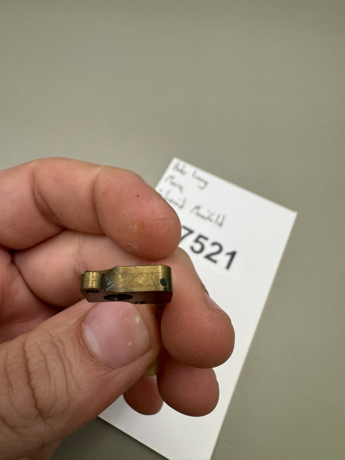 Bob Long Marq Solenoid Manifold Brass