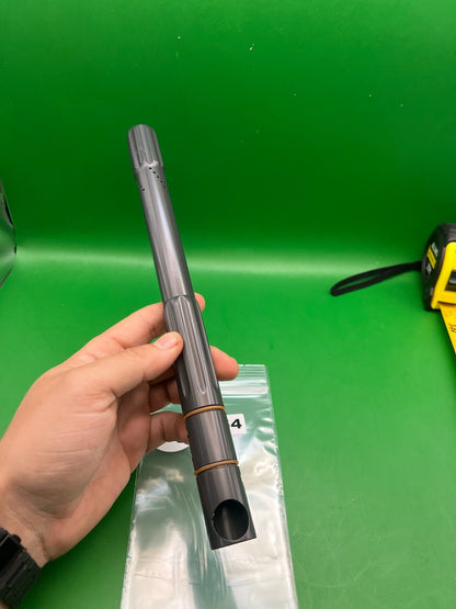 J&J Automag 12" .691 Pewter - used paintball barrel - pewter