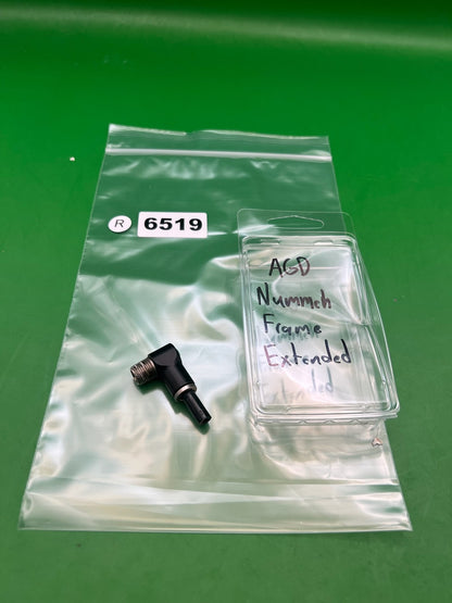 AGD Automag Nummech Frame Extended Elbow Fitting Black
