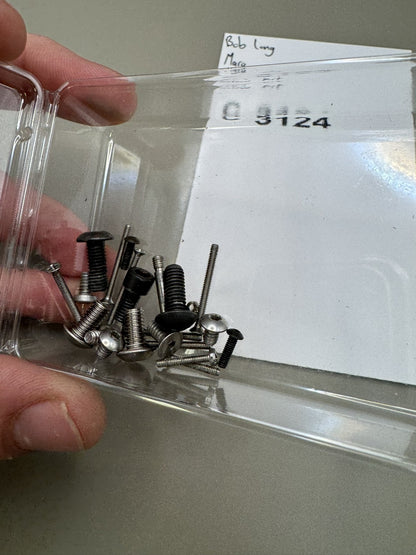 Bob Long Marq Paintball Screw Kit