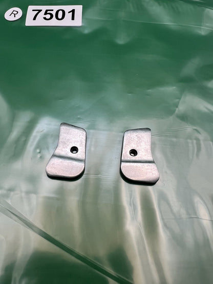 Bob Long G6R Intimidator Eye Covers Silver & Black Pair