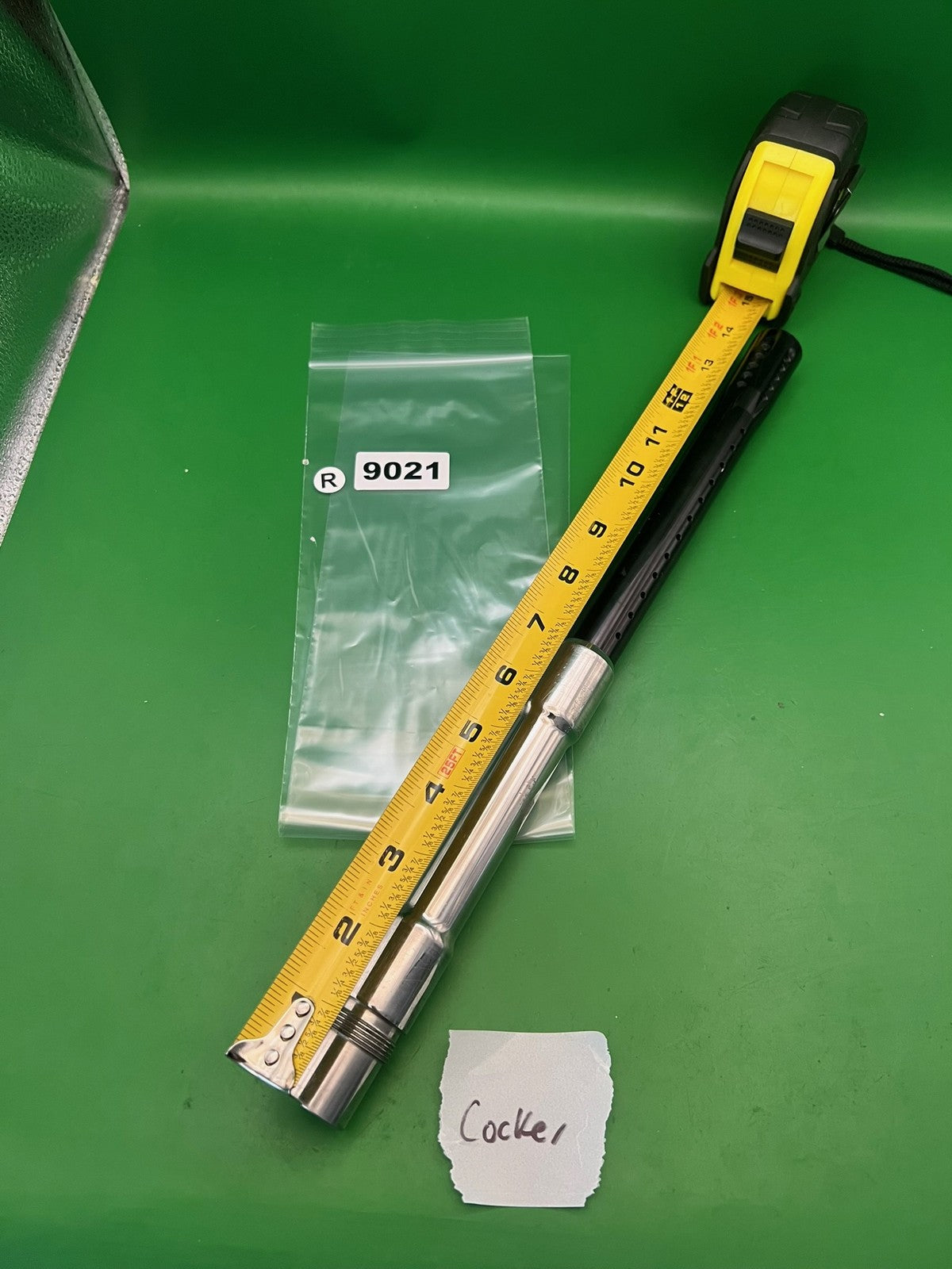 Dye Boomstick 14" Barrel .687 Bore Autococker AC Thread Silver Black Tip