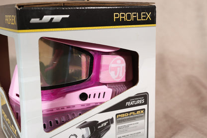 JT Proflex Paintball Mask Goggle Pink Spectra Lens System New In Box