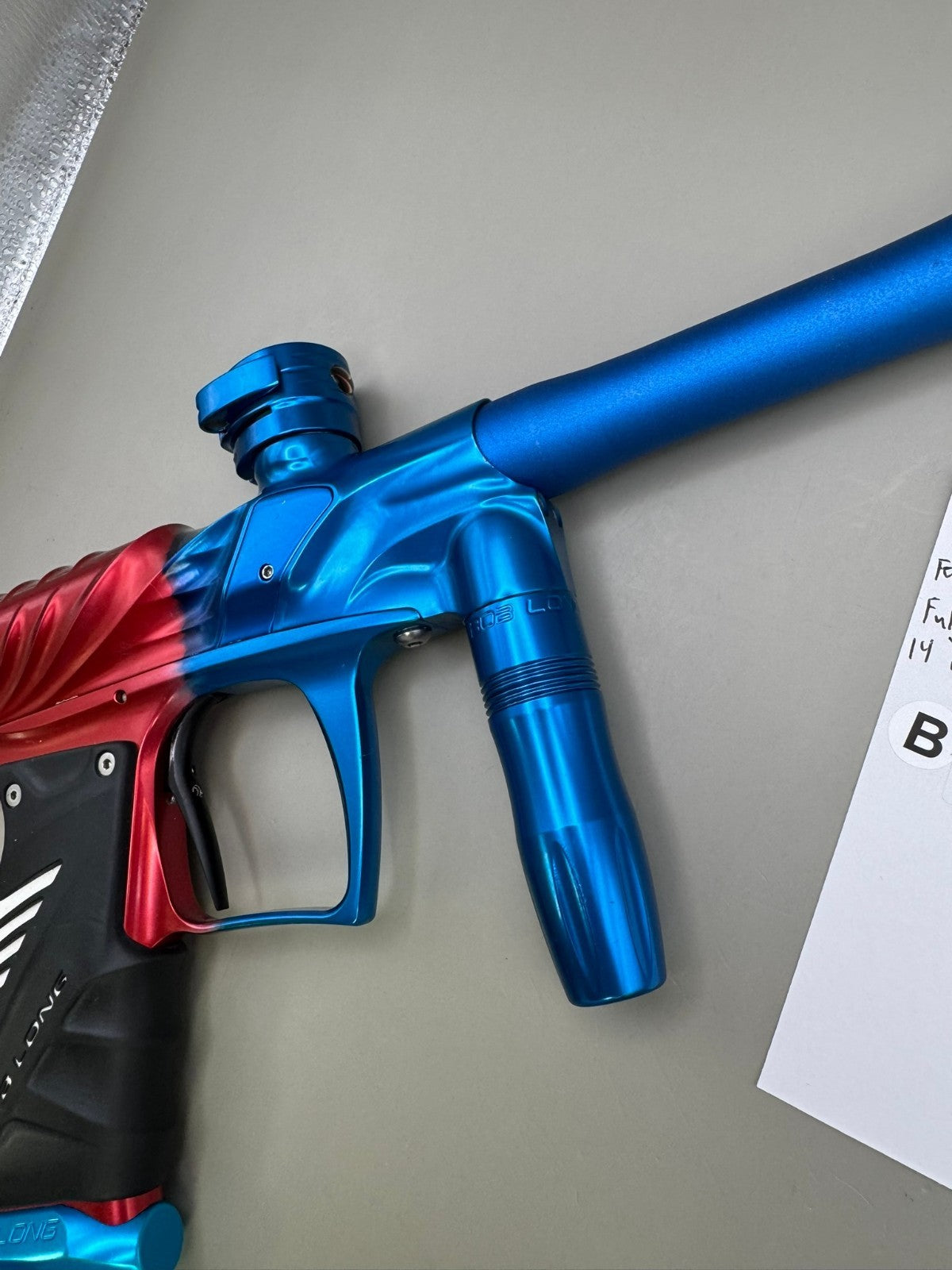 Bob Long Insight - Blue/Red - Paintball Marker Fully Working
