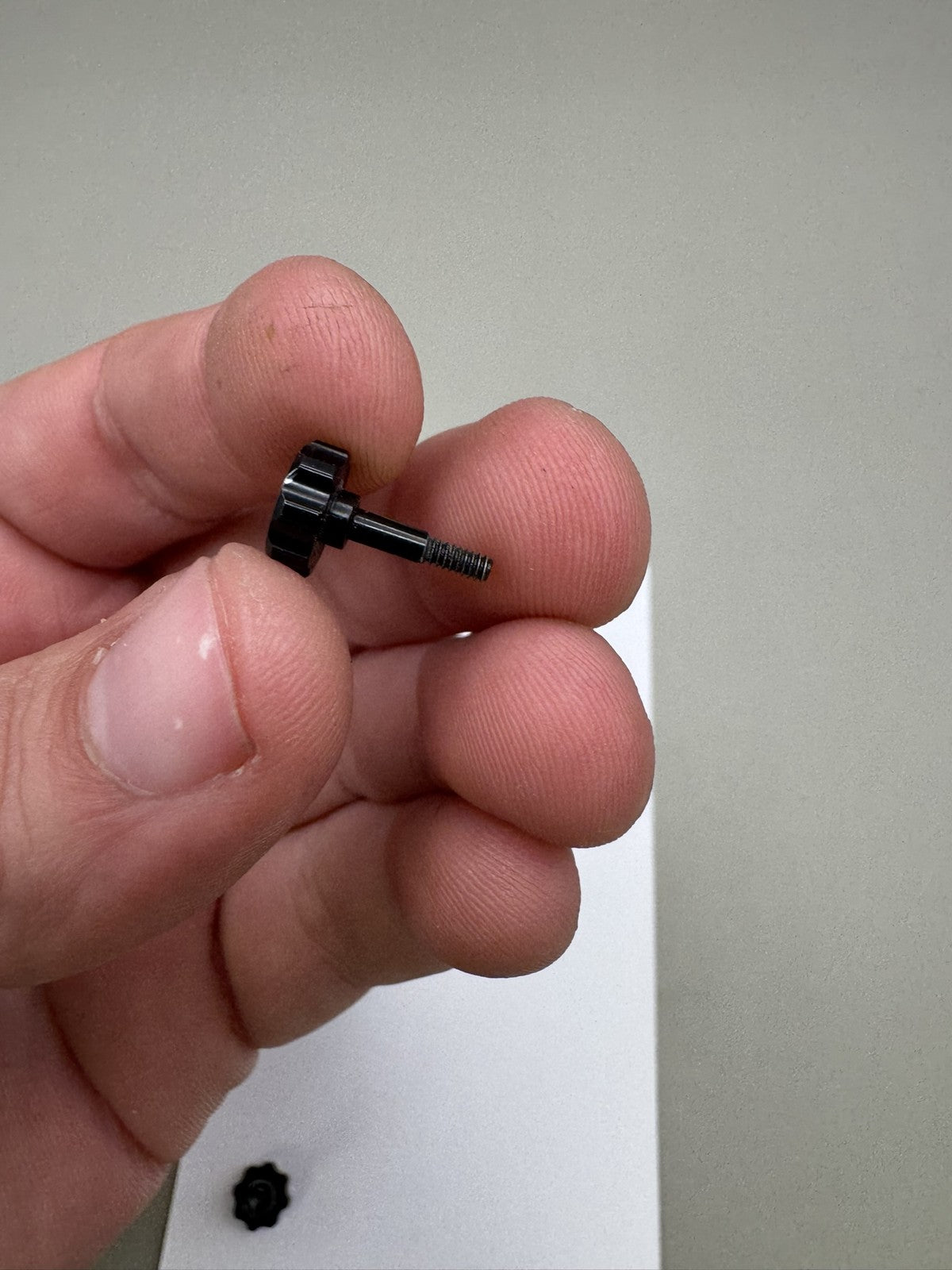 Bob Long 2K2 2K5 Intimidator CCM Eye Cover Screws Black Aluminium