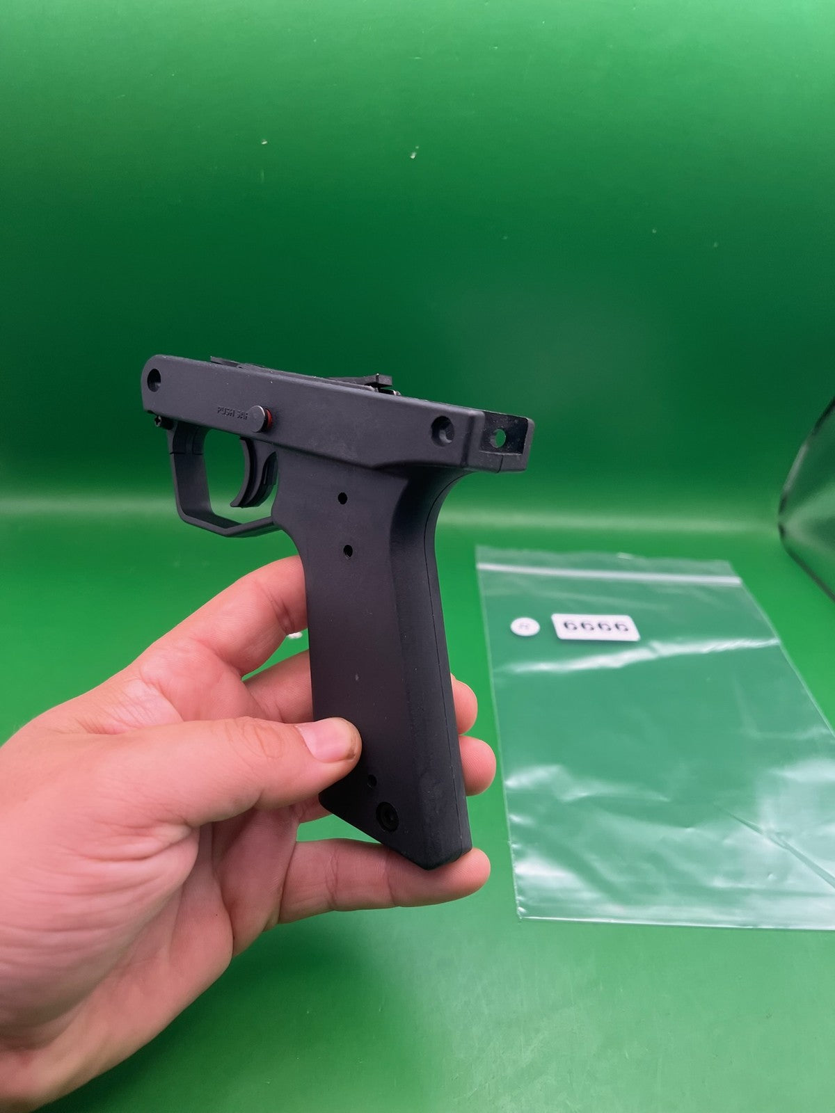 BT-4 Tipmmann Frame NOS - used paintball trigger frame - black