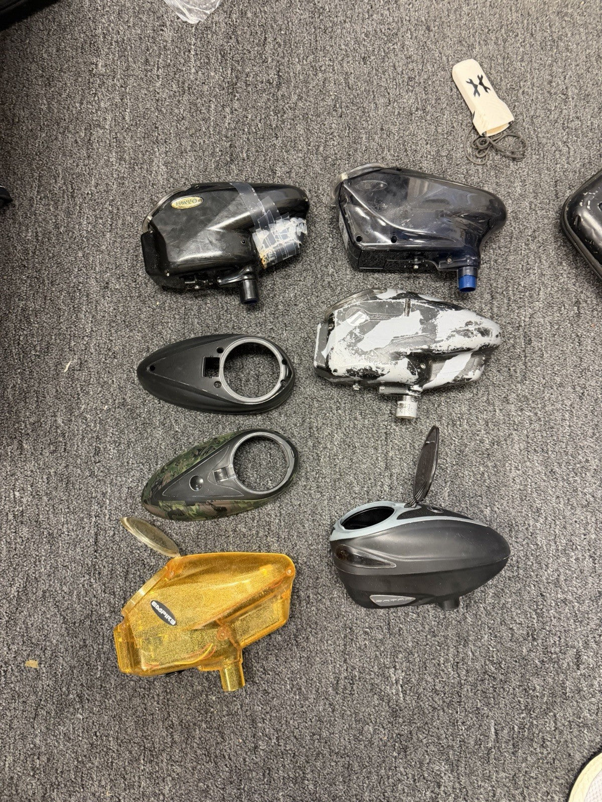 Paintball Lot Of Hoppers - 7 Total