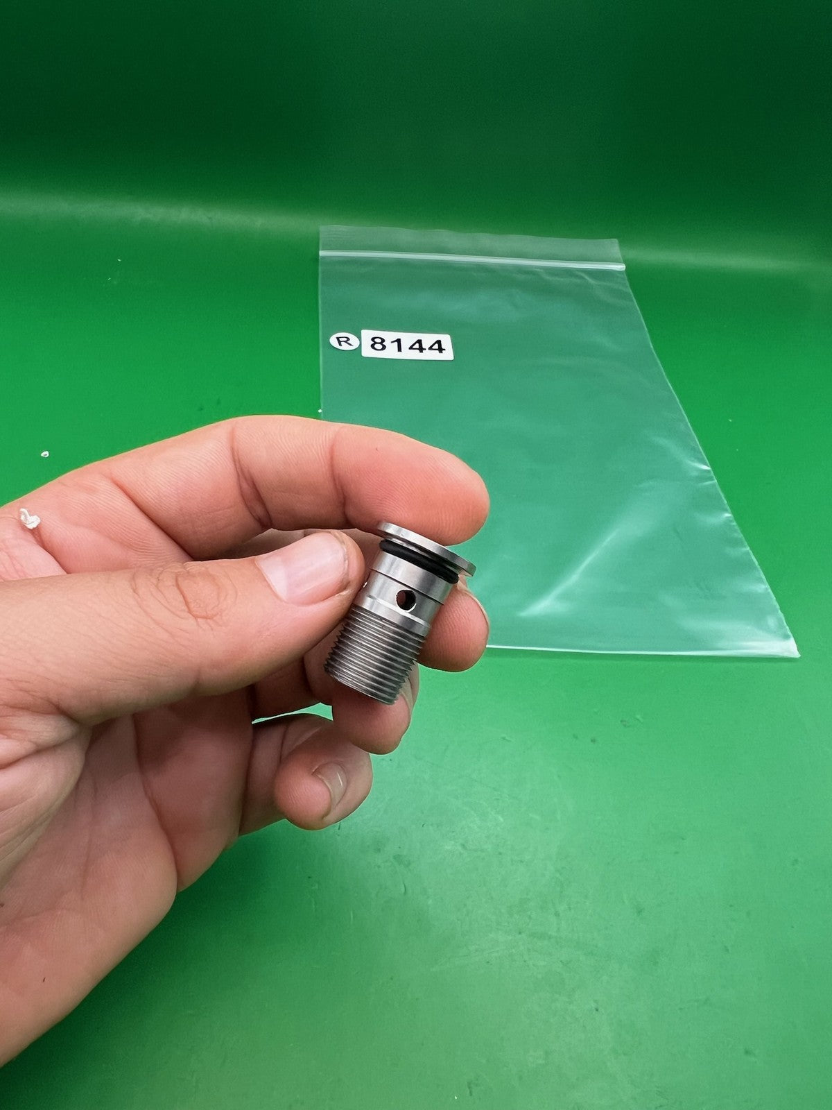 Autococker Flattop Front Block Bolt Silver