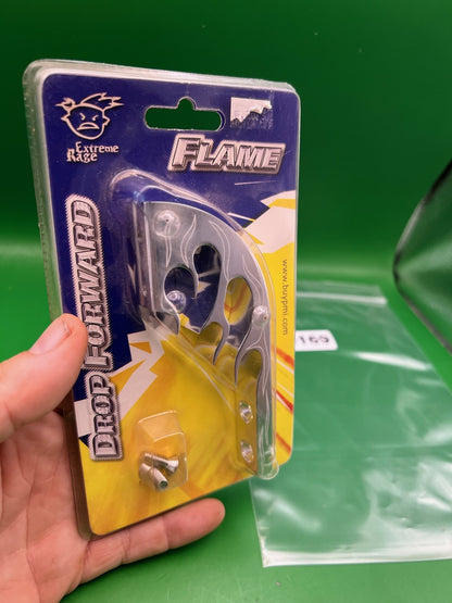 Extreme Rage Flame Drop Forward Silver