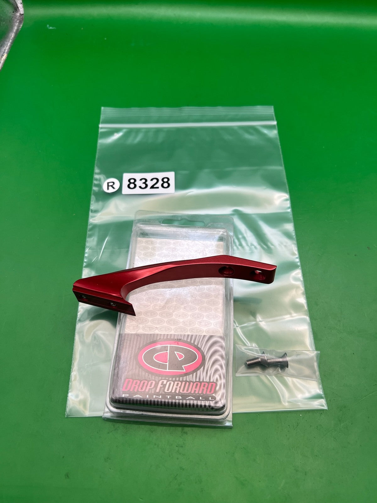Custom Products CP ASA Rail Drop Forward Red Anodized Aluminum