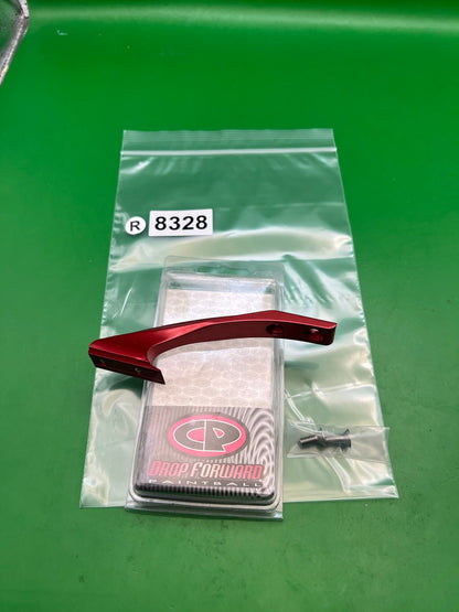 Custom Products CP ASA Rail Drop Forward Red Anodized Aluminum