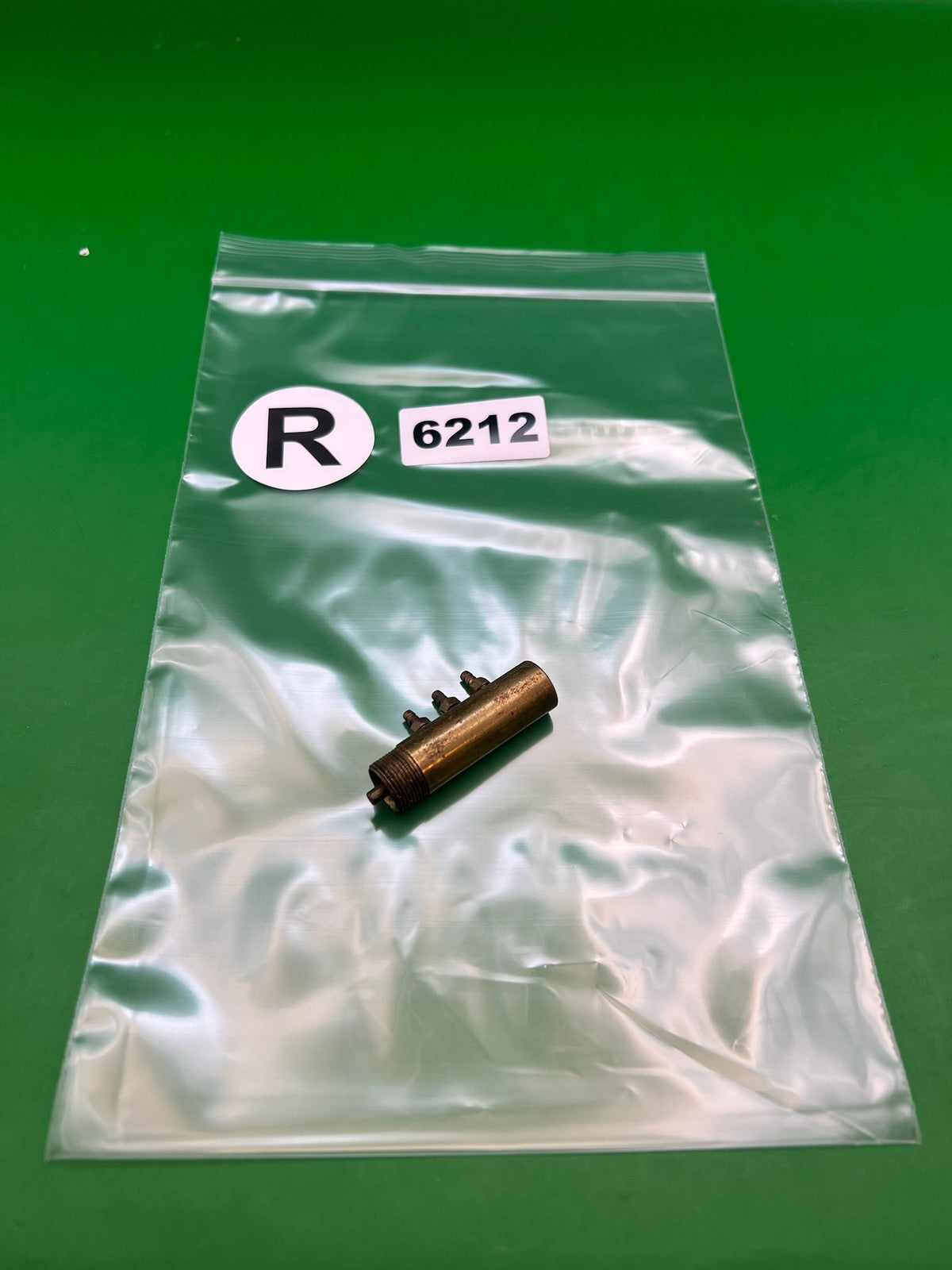Brass Autococker 3 way - used paintball 3-way valve - brass