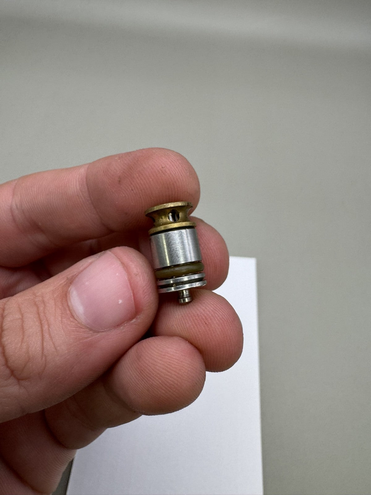 AGD Automag Classic On/Off Valve Assembly Brass Silver