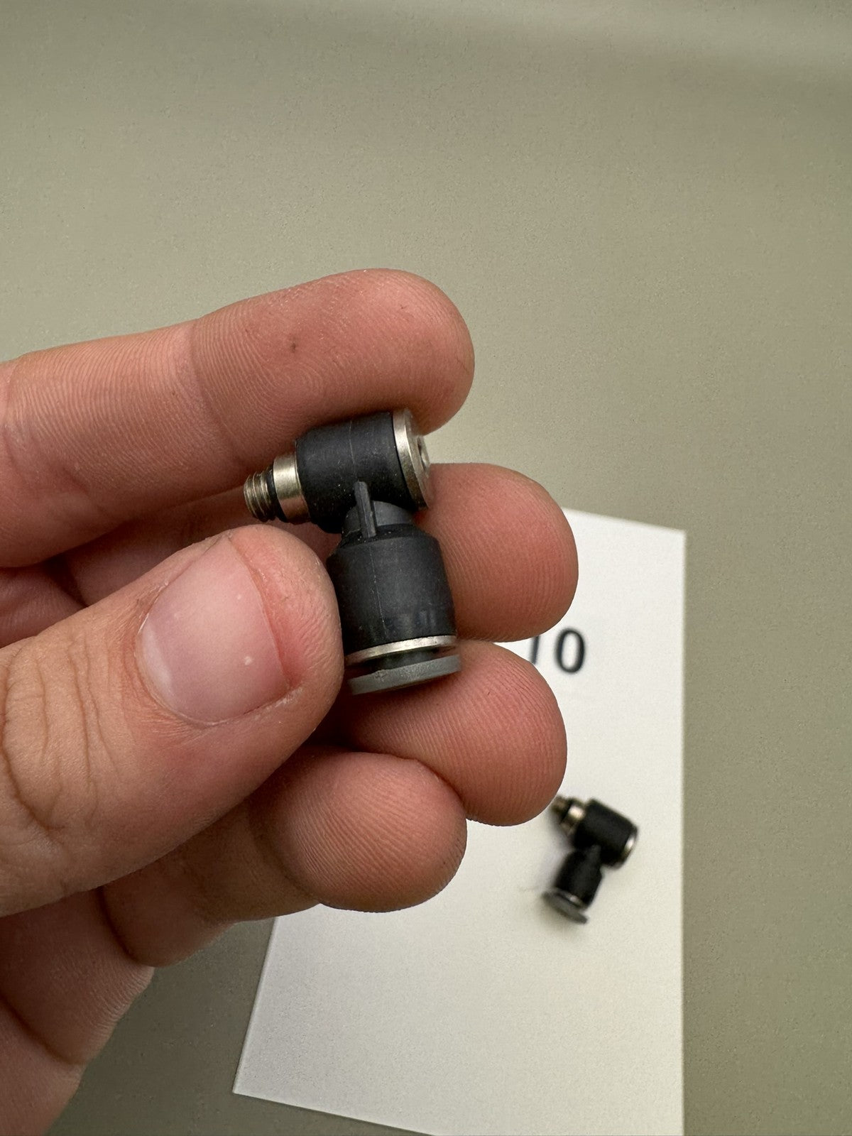 Smart Parts Ion Elbow Fitting 90 Degree Push Black Set of 2