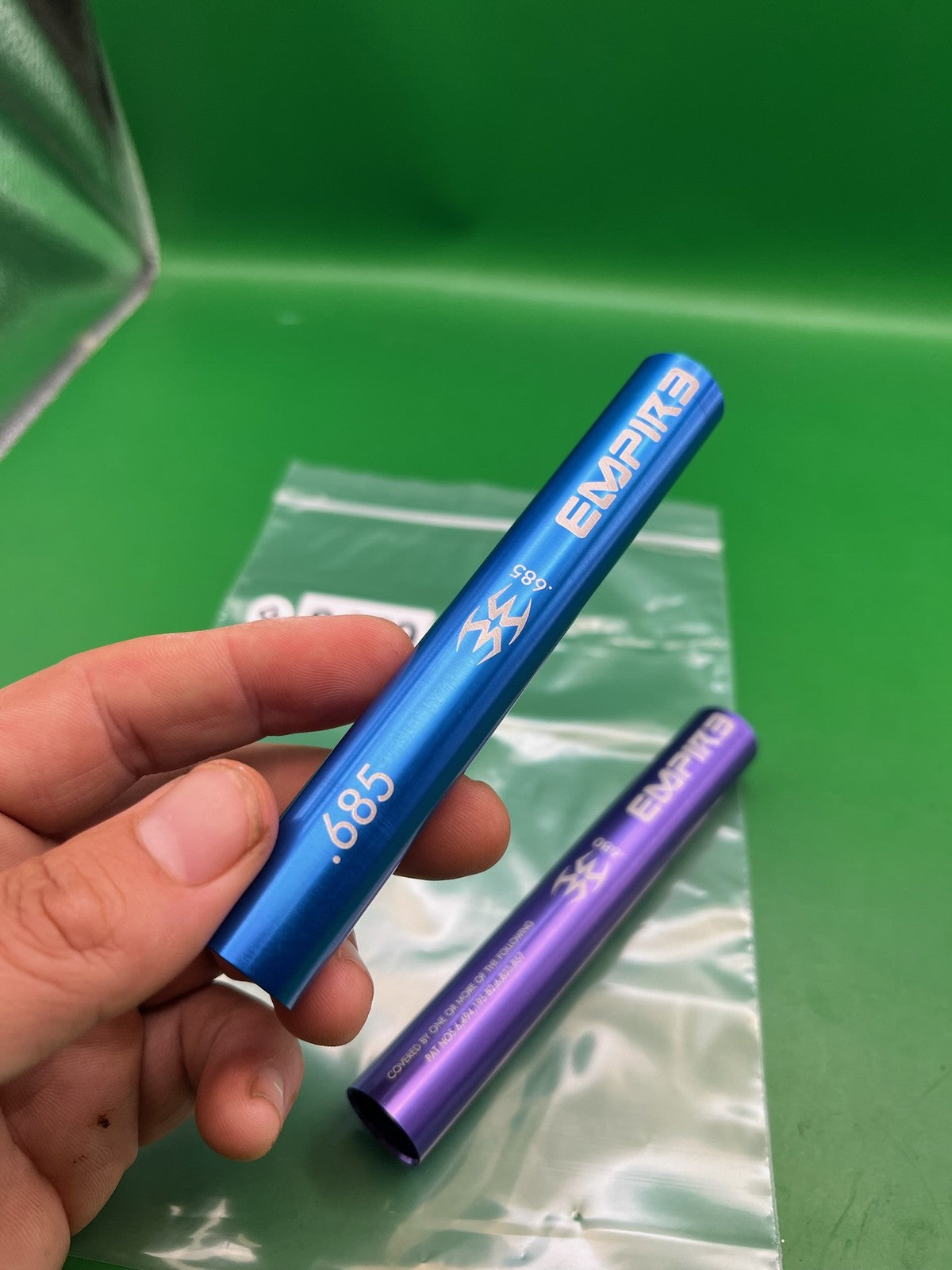 Empire Super Freak Barrel Inserts .680 .685 Blue Purple Aluminum 2-Pack