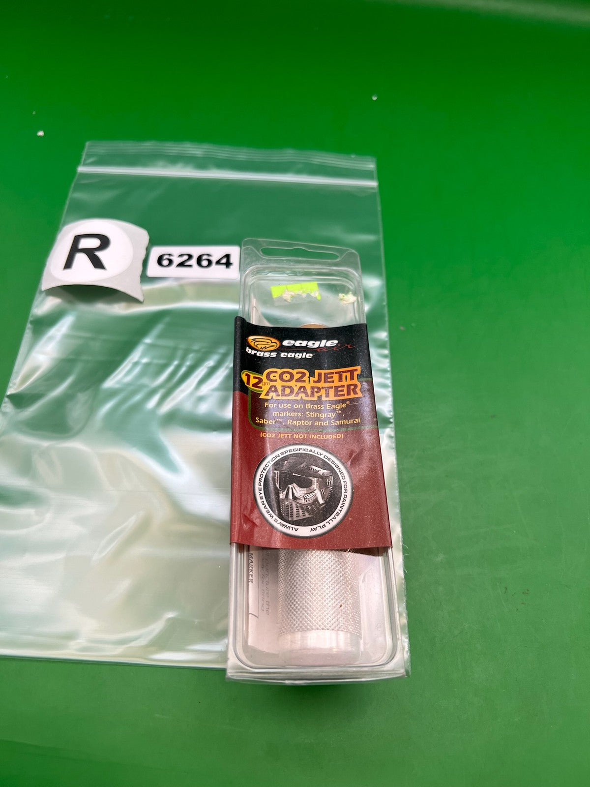 Brass Eagle 12g CO2 Jett Adapter Silver