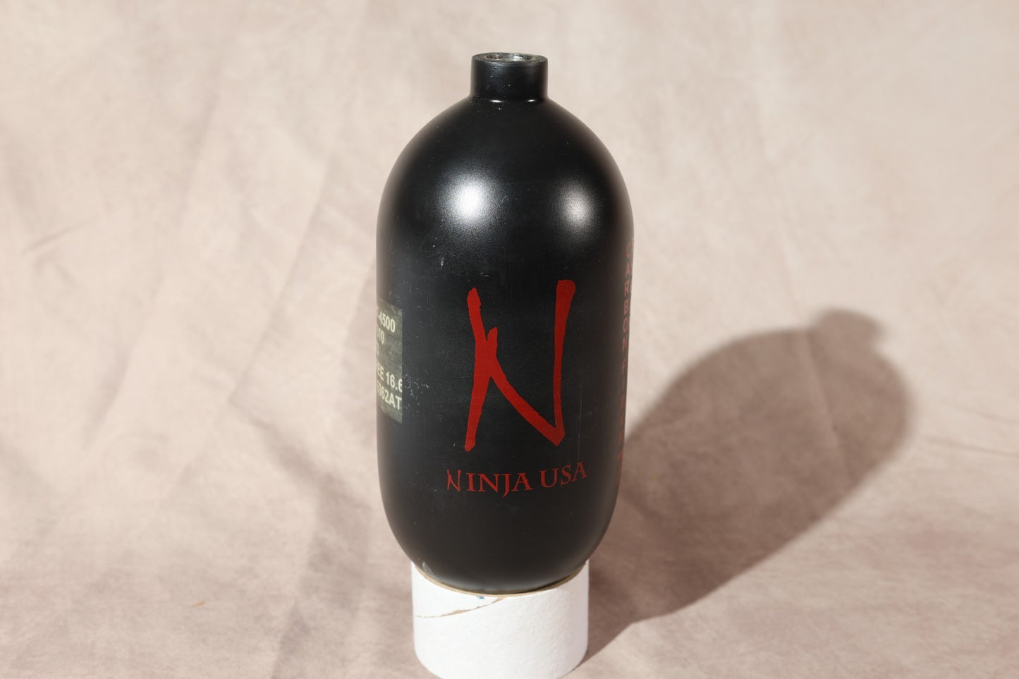 Ninja Dura 77 Paintball HPA Air Tank Black Compressed Air Bottle