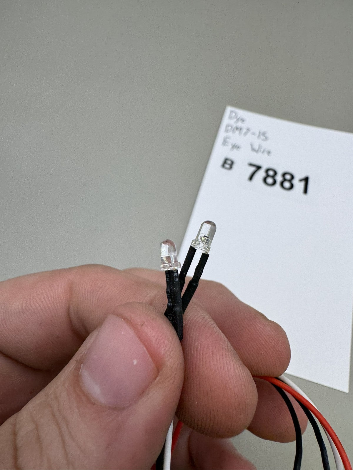 Dye DM7 DM8 DM9 DM10 DM11 DM12 DM13 DM14 DM15 Eye Wire Harness