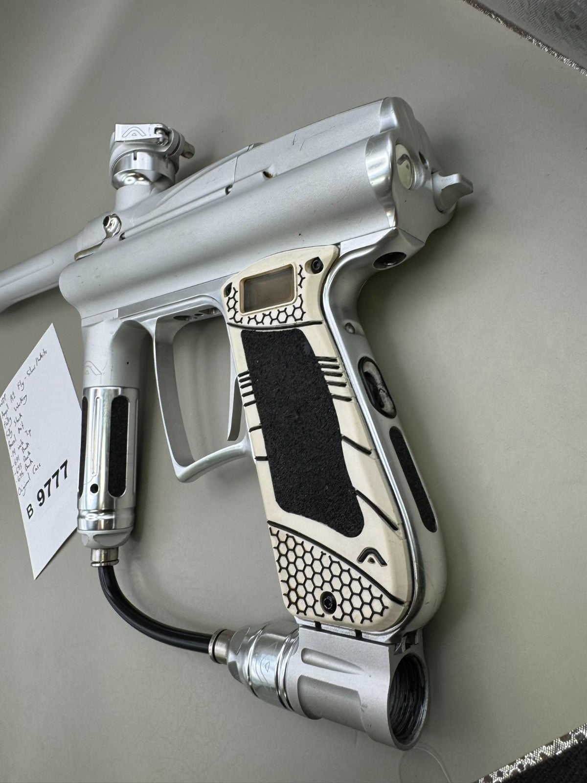 WDP Angel A1 Fly - Silver/White - Paintball Marker Fully Working