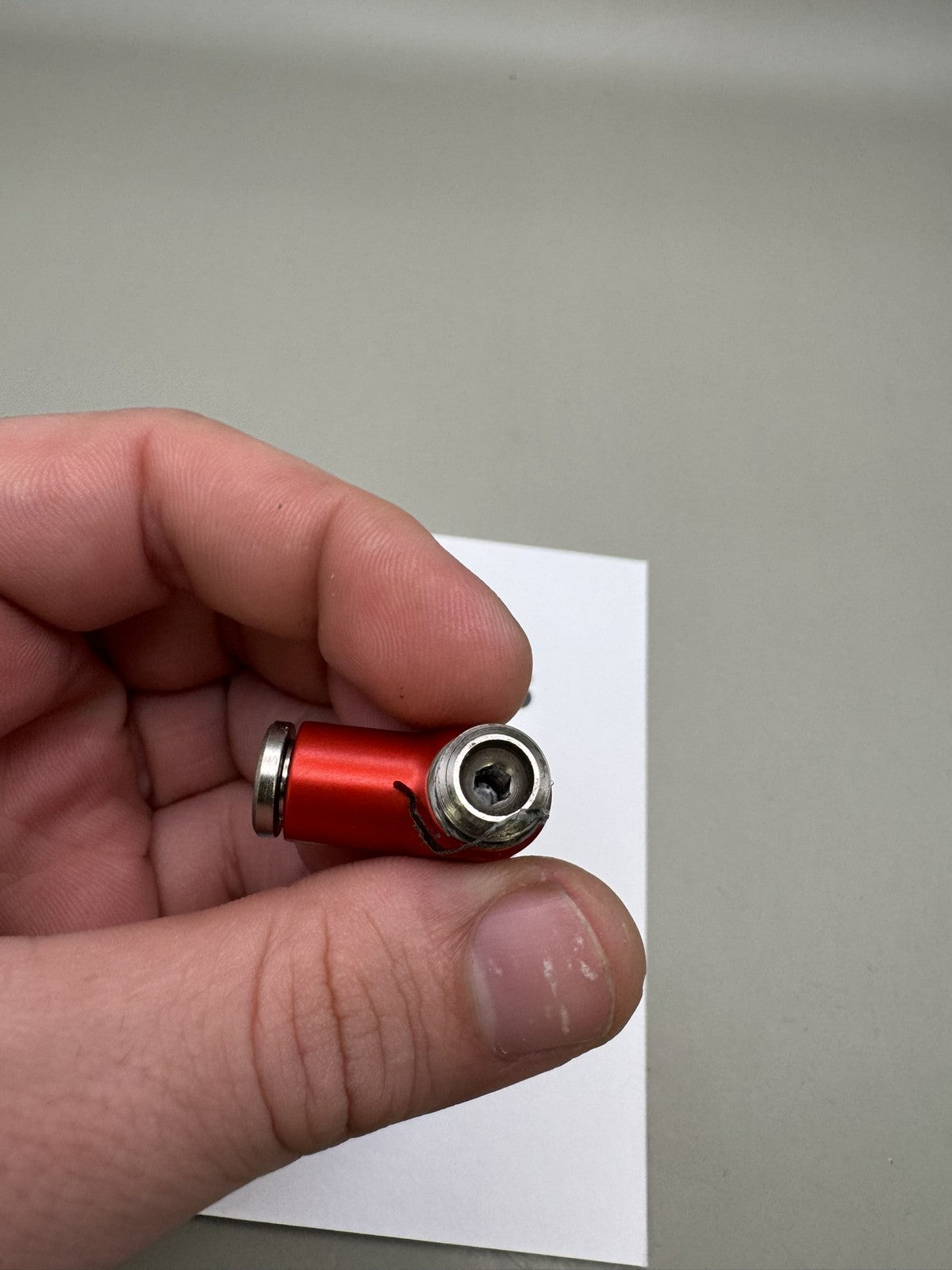 CCM PB 90Â° Fitting Red