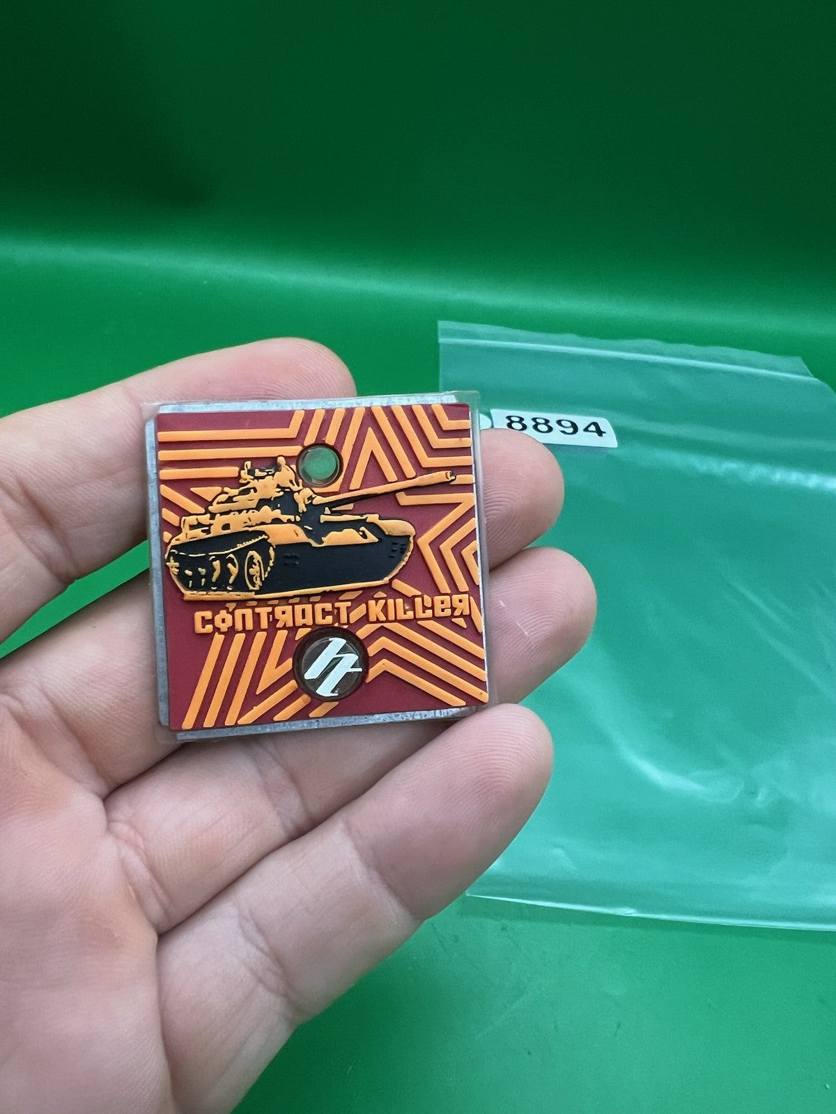 Hybrid Halo Contract Killer Loader Drive Plate Red Tank Graphic