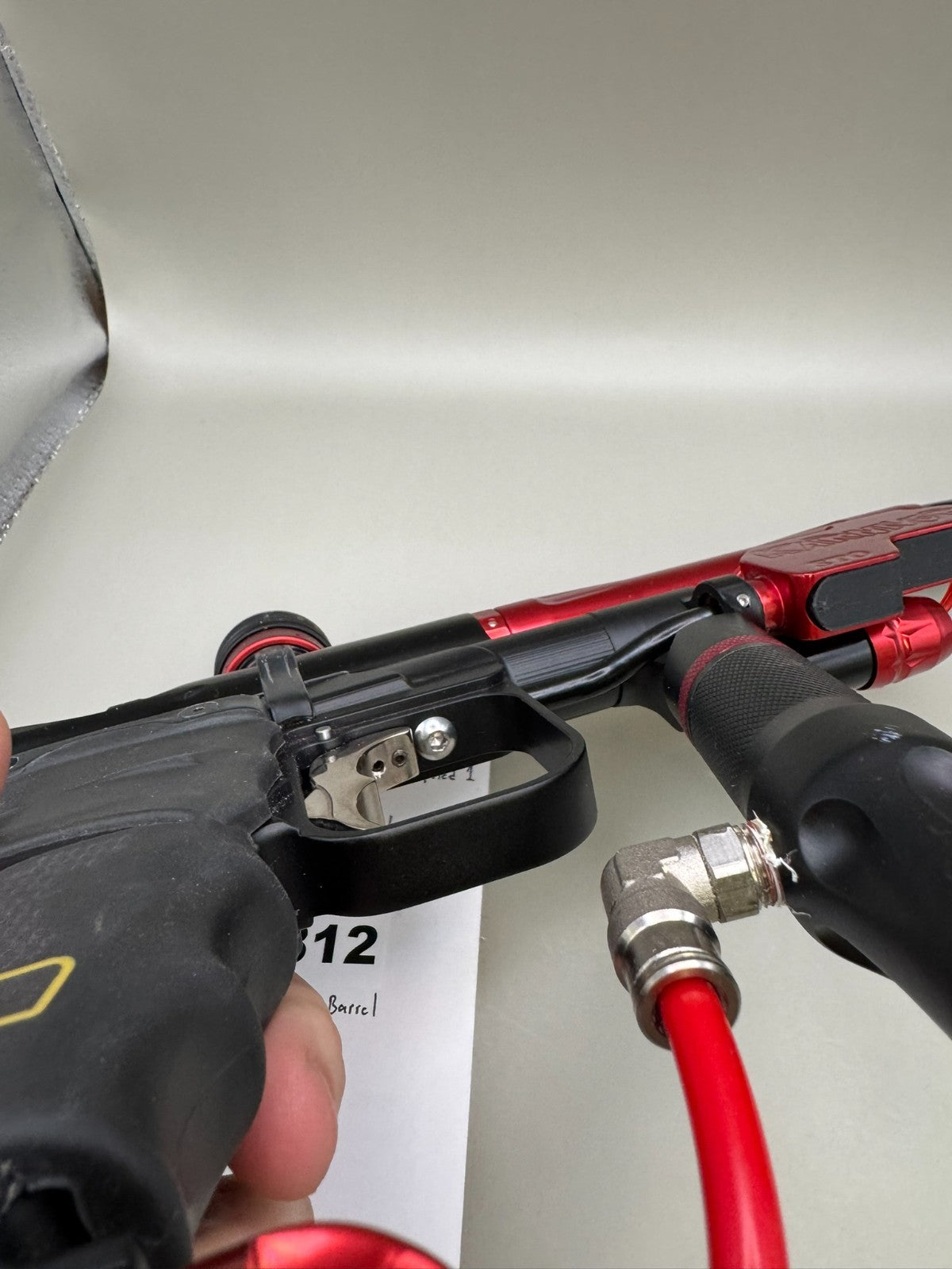 WGP Karnivor Autococker - Black/Red 1 - Paintball Marker Fully Working