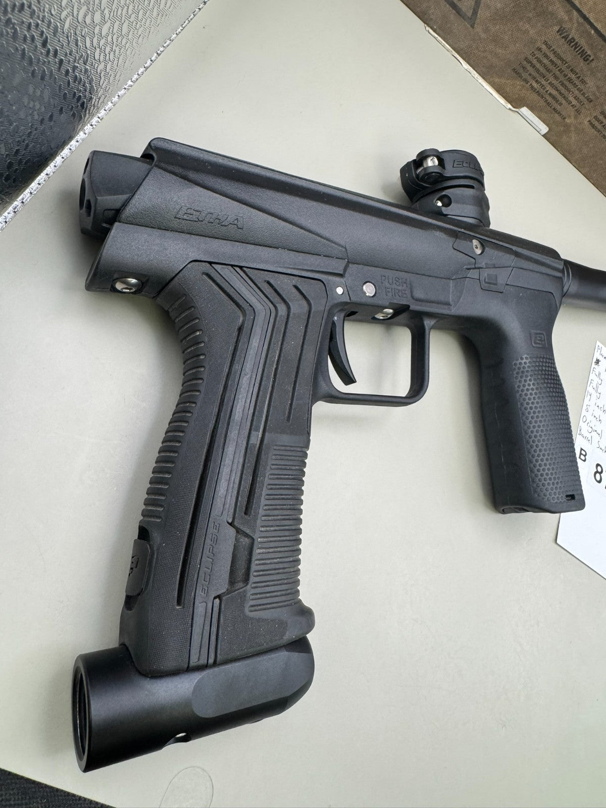 Planet Eclipse EMEK - Paintball Marker Fully Working