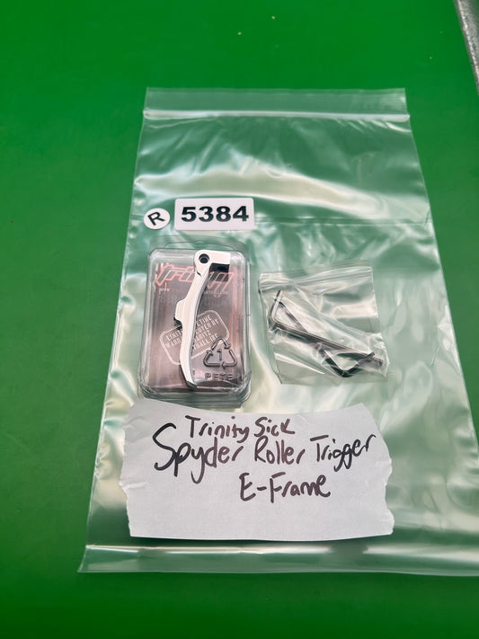 Trinity Sick Spyder Roller Trigger E-Frame Silver Aluminum