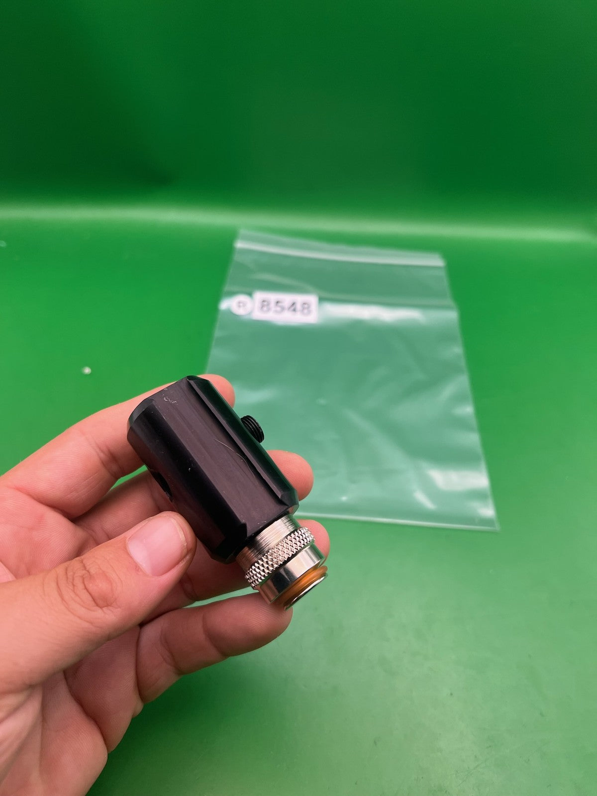 Phat ASA Black Aluminum Paintball Air System Adapter