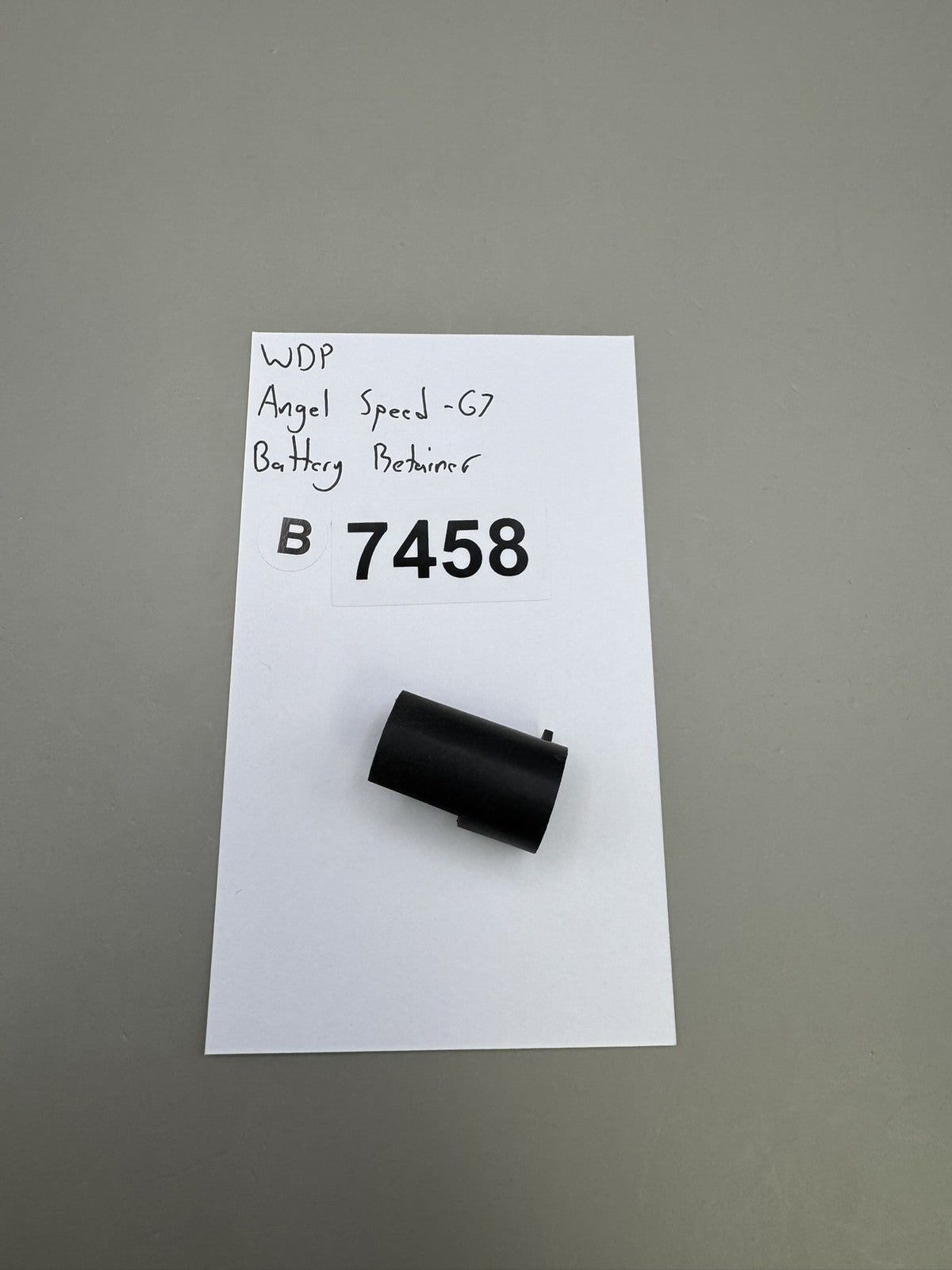 WDP Angel Speed G7 Battery Retainer Black