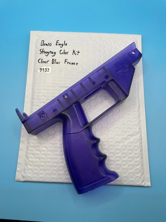 Brass Eagle Stingray Color Kit Clear Blue Paintball Marker Frame