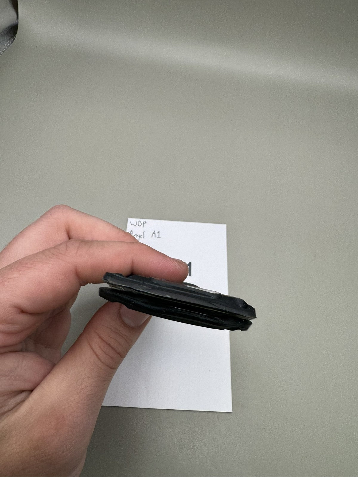 WDP Angel A1 Grip Panels Black Blue