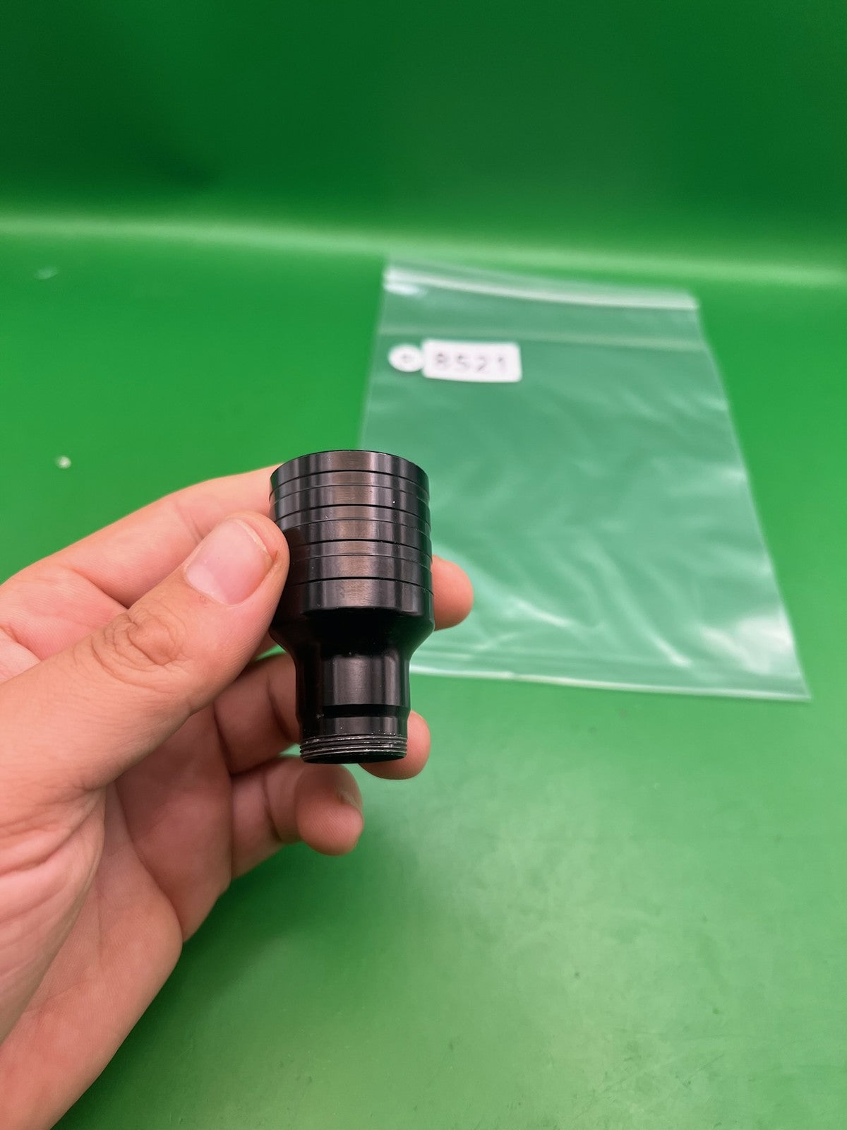 Smart Parts High Rise Twist Lock Feedneck Black Aluminum Impulse Ion