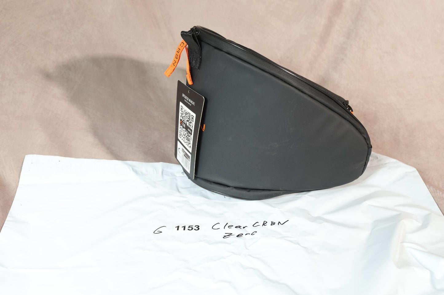 CRBN Zero Pickleball Paddle Cover Case Black Hard Shell New With Tags