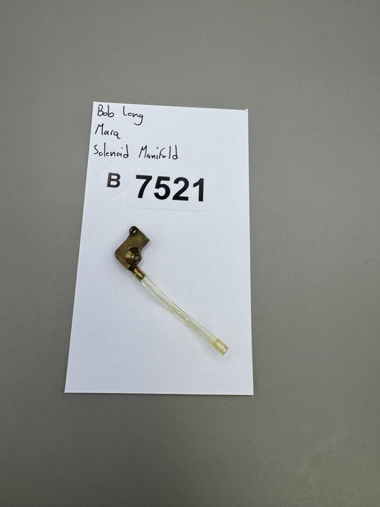 Bob Long Marq Solenoid Manifold Brass
