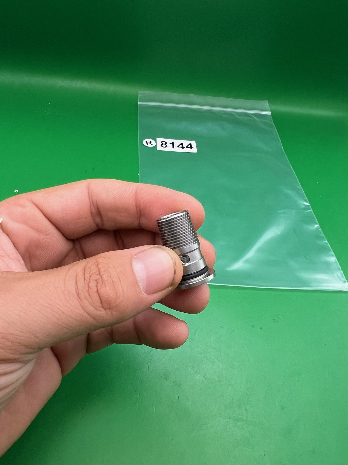 Autococker Flattop Front Block Bolt Silver