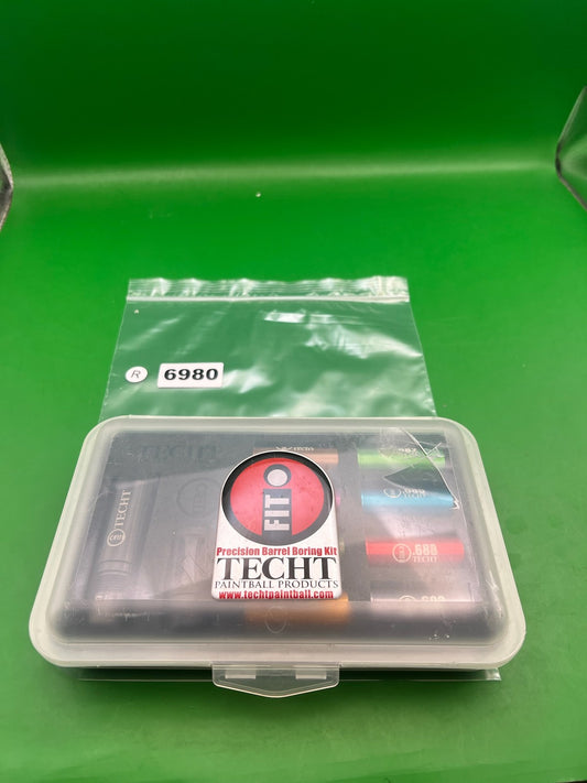 TechT FIT Precision Barrel Boring Kit Tippmann A5/X7 8 Inserts Black
