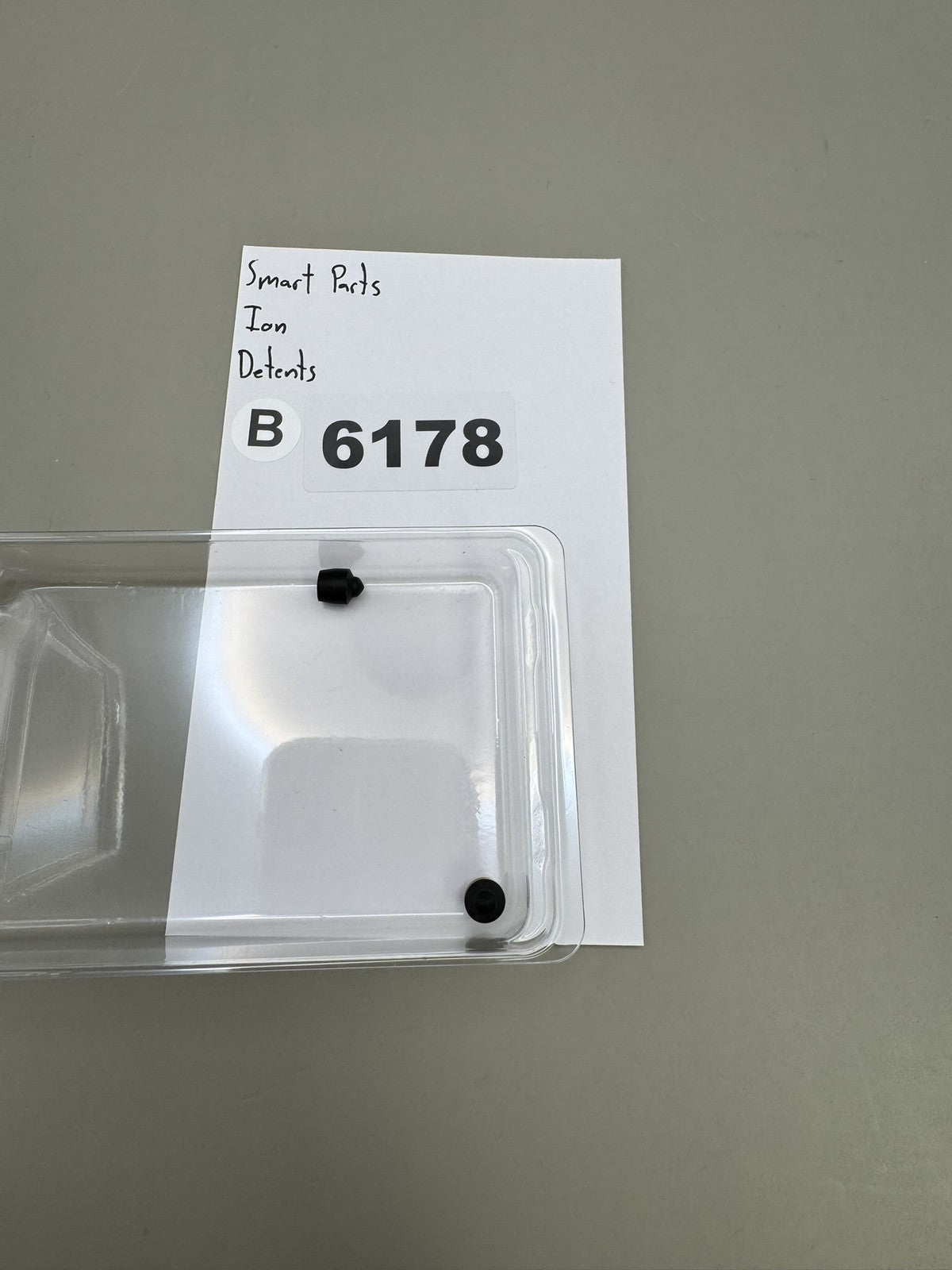 Smart Parts Ion Detents